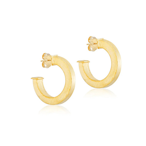 Bianca Hoop - Brushed Gold